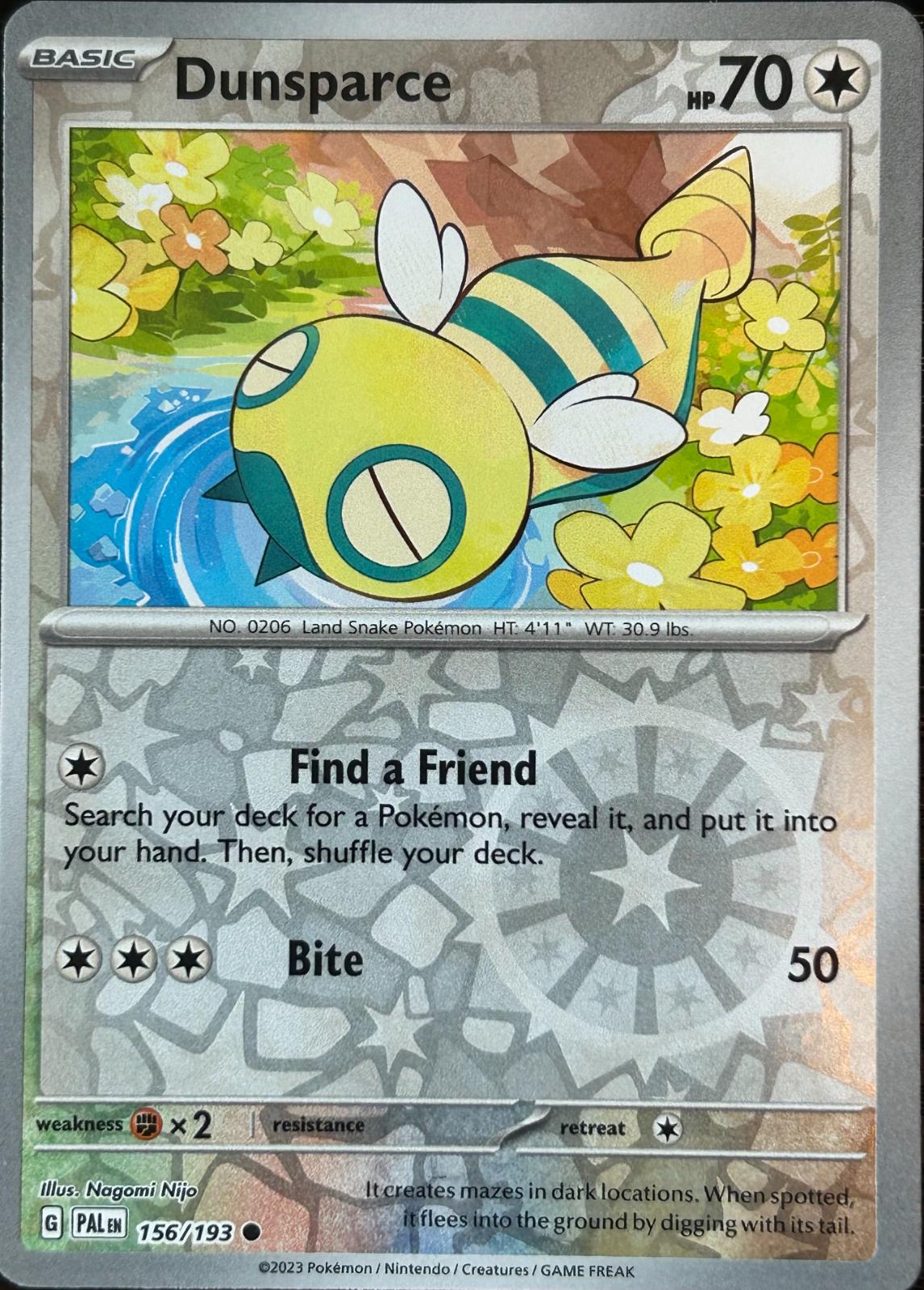 Dunsparce [Reverse Holo] #156