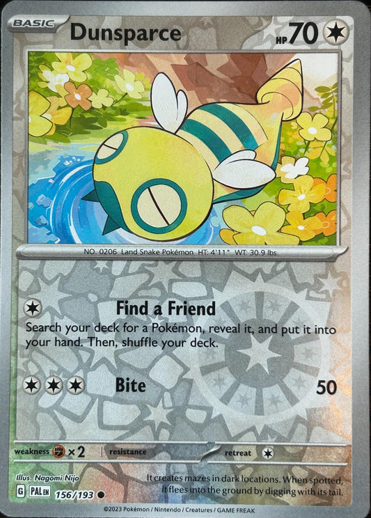 Dunsparce [Reverse Holo] #156