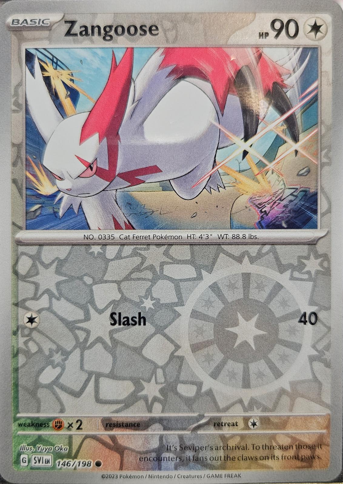 Zangoose [Reverse Holo] #146