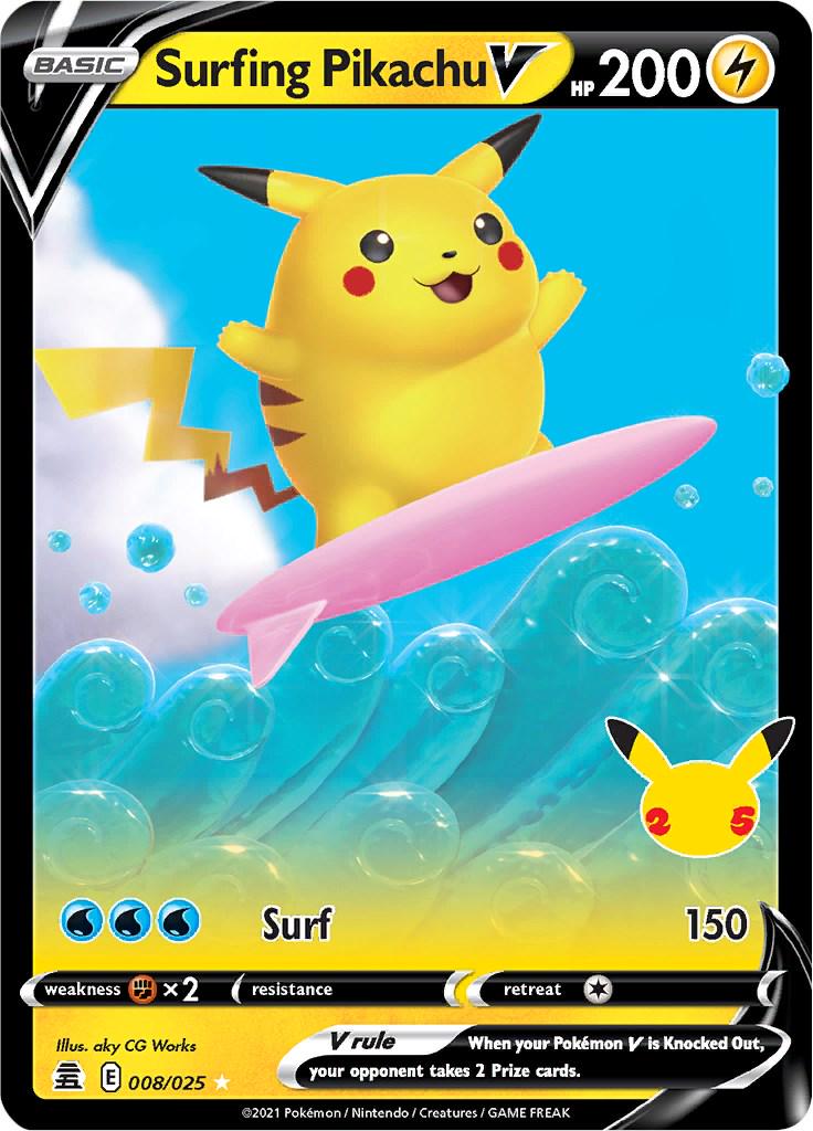 Surfing Pikachu V #8