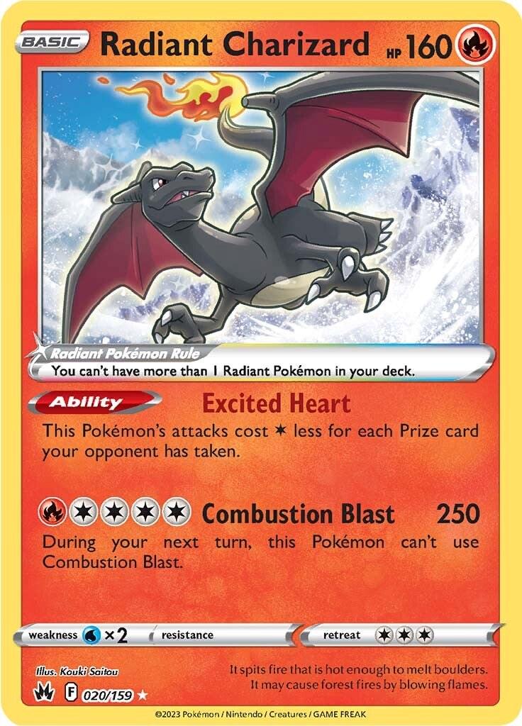 Radiant Charizard #20