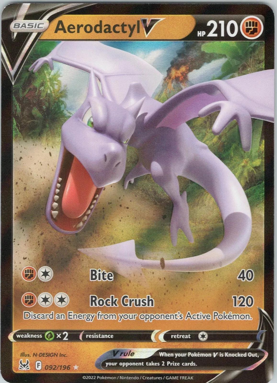 Aerodactyl V #92