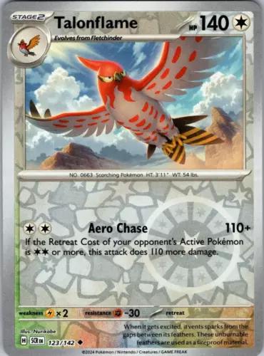 Talonflame [Reverse Holo] #123