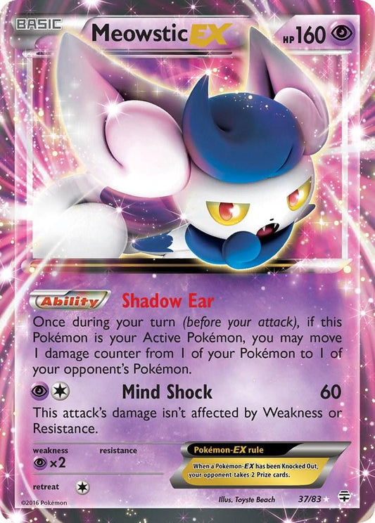 Meowstic EX #37