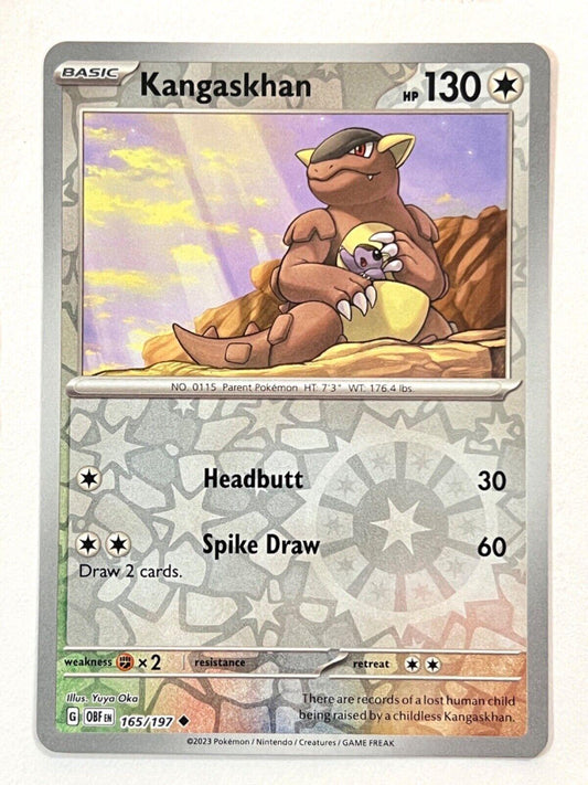 Kangaskhan [Reverse Holo] #165