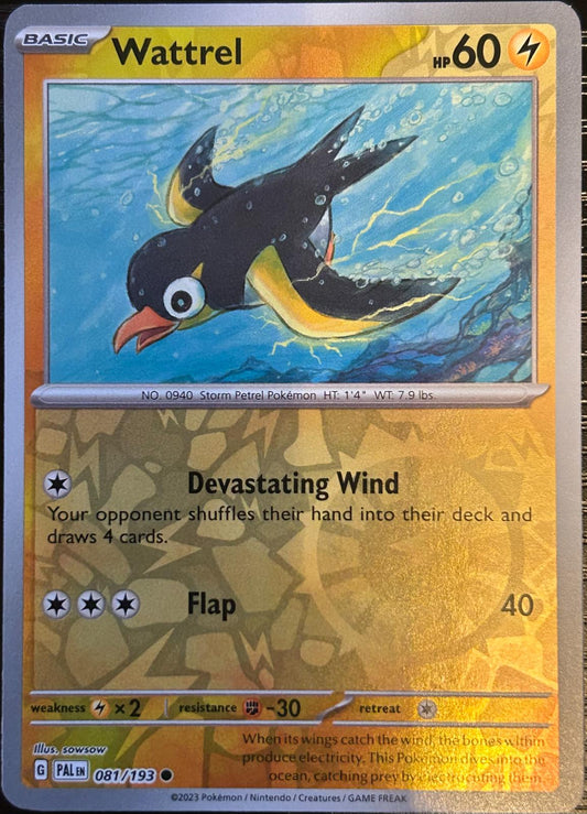 Wattrel [Reverse Holo] #81