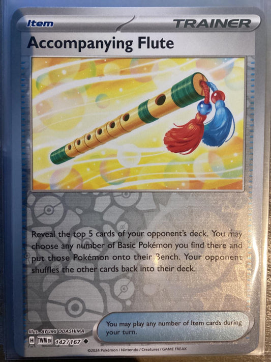 Accompanying Flute [Reverse Holo] #142