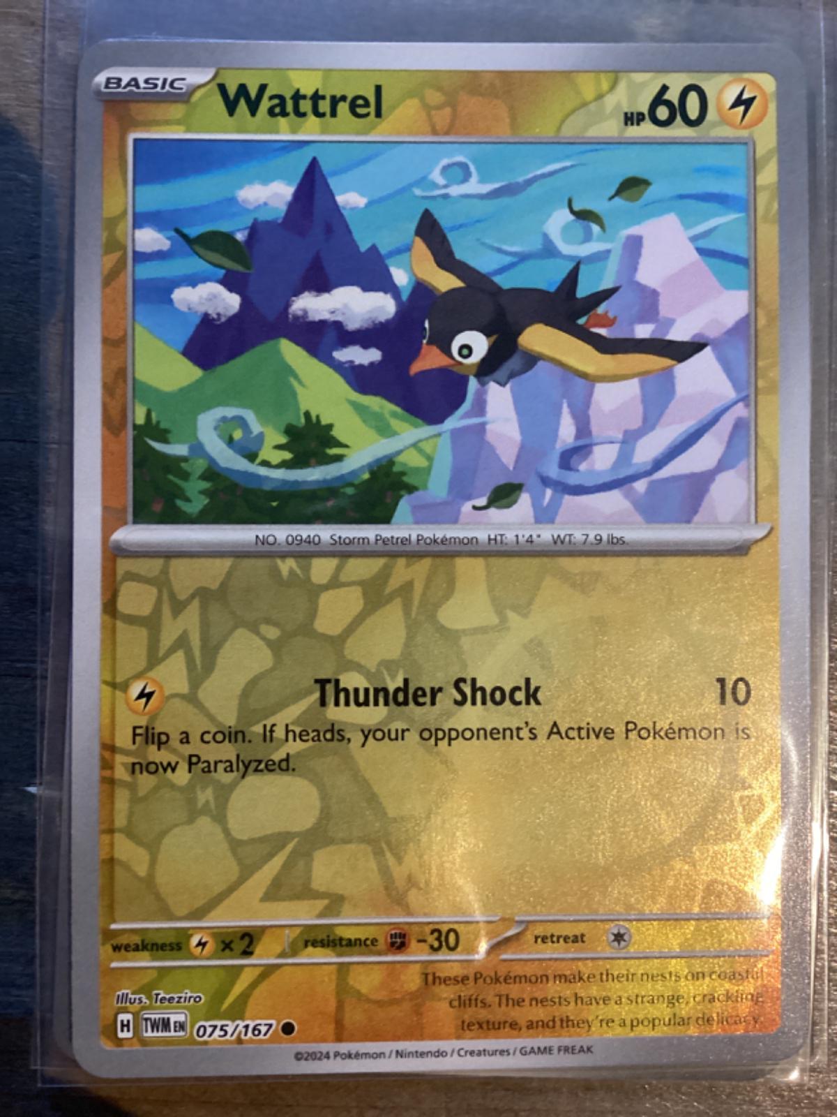 Wattrel [Reverse Holo] #75