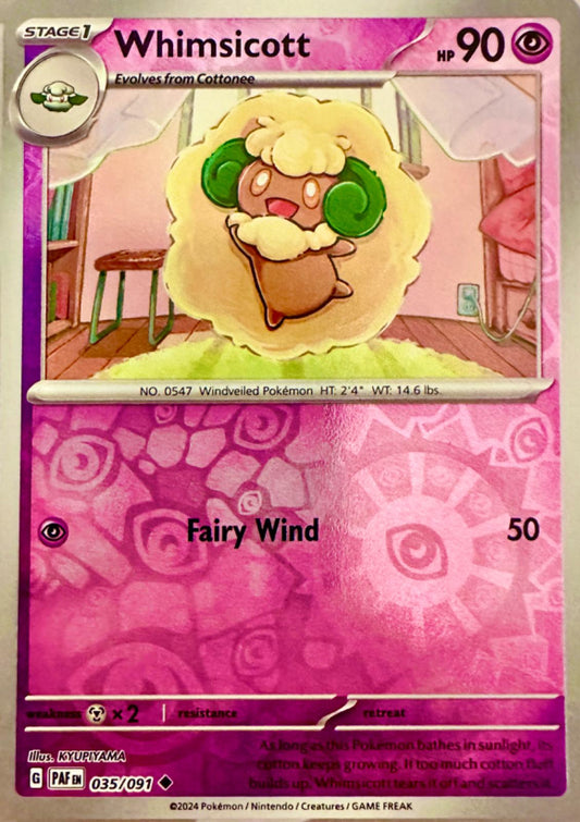 Whimsicott [Reverse Holo] #35