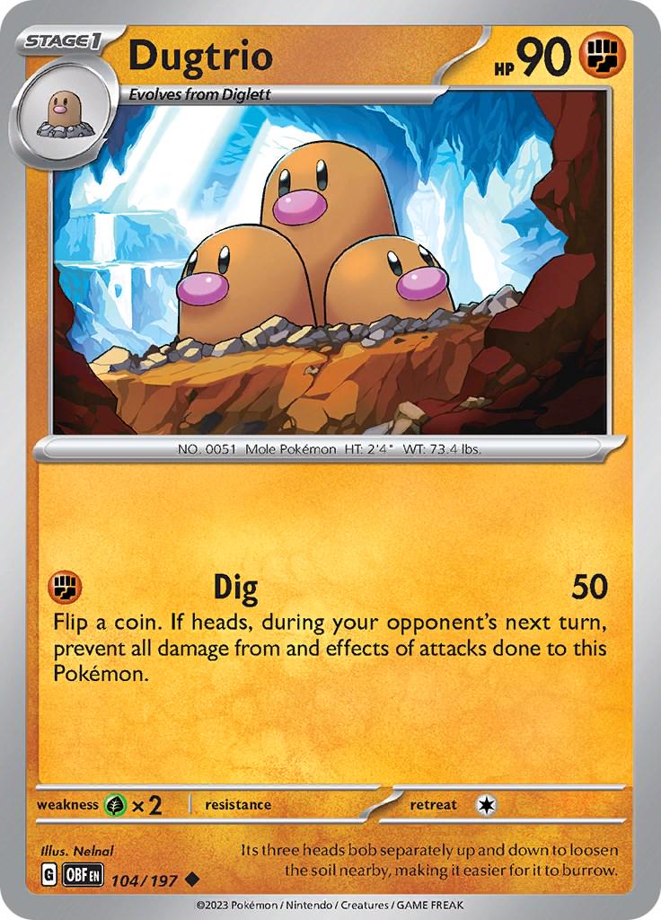 Dugtrio #104