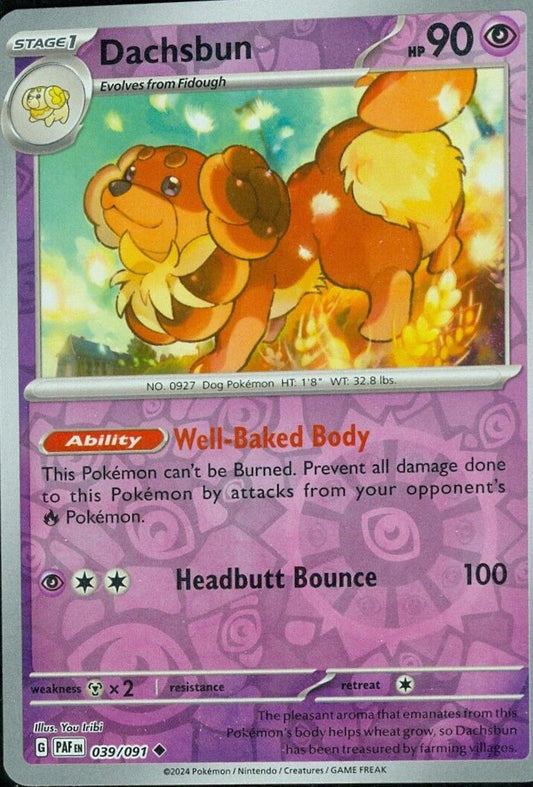 Dachsbun [Reverse Holo] #39