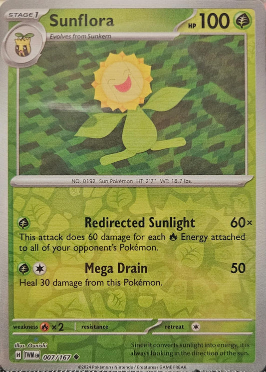 Sunflora [Reverse Holo] #7