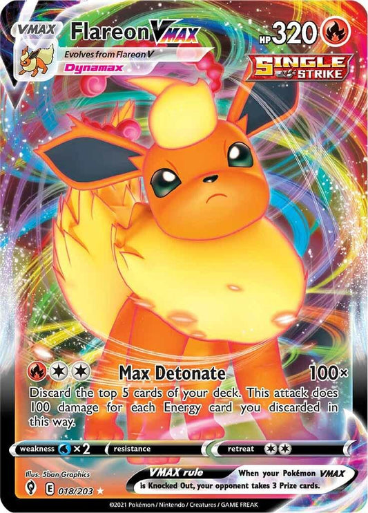 Flareon VMAX #18