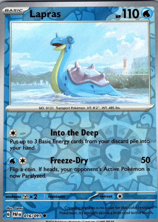 Lapras [Reverse Holo] #16