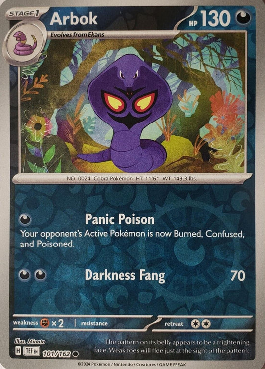 Arbok [Reverse Holo] #101