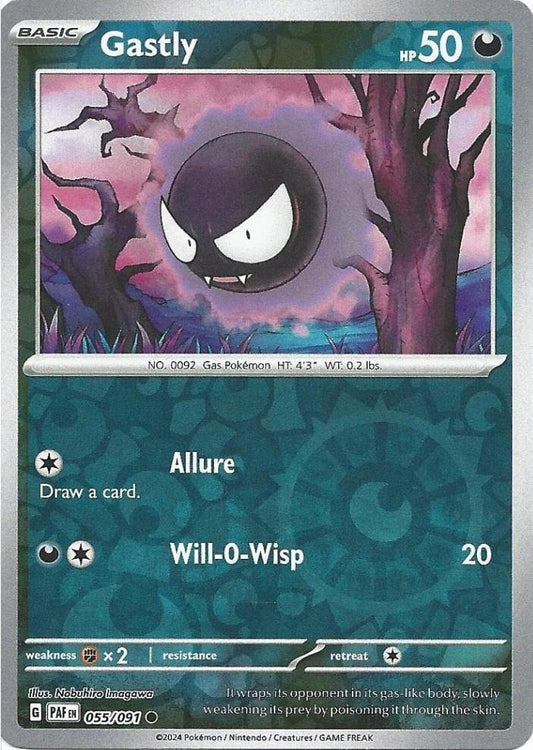 Gastly [Reverse Holo] #55