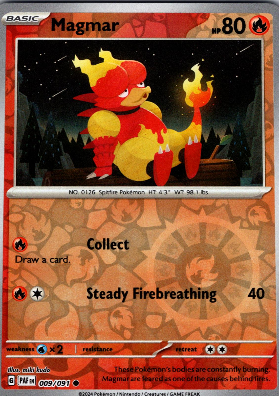 Magmar [Reverse Holo] #9