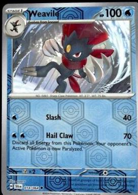 Weavile [Reverse Holo] #14