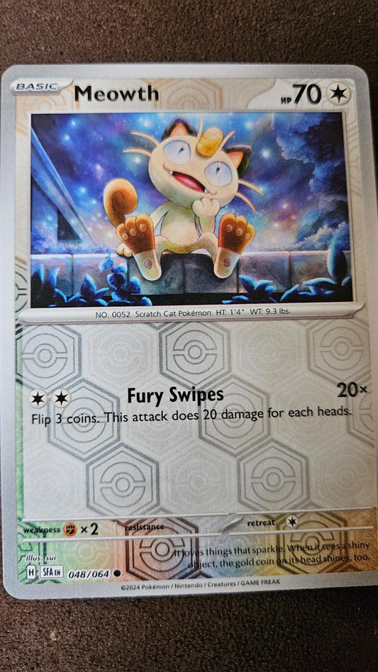 Meowth [Reverse Holo] #48