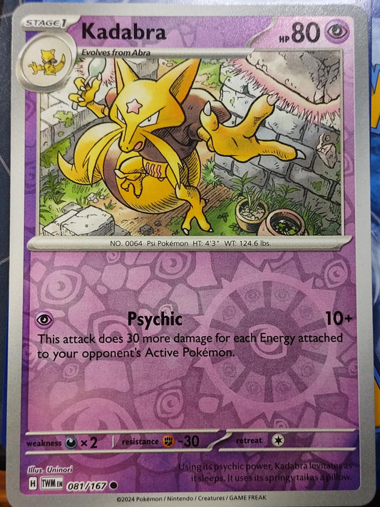 Kadabra [Reverse Holo] #81