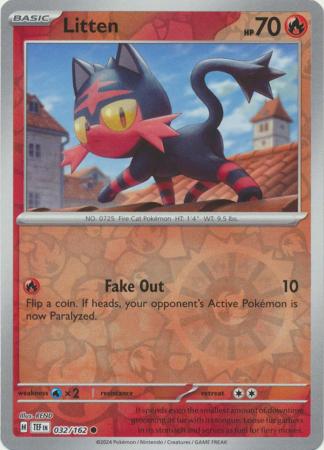 Litten [Reverse Holo] #30