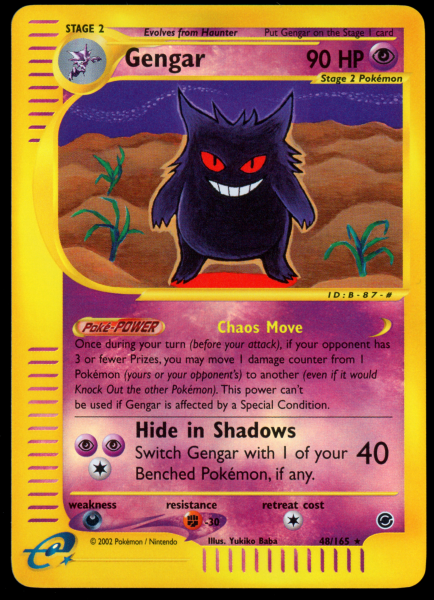 Gengar [Reverse Holo] #48